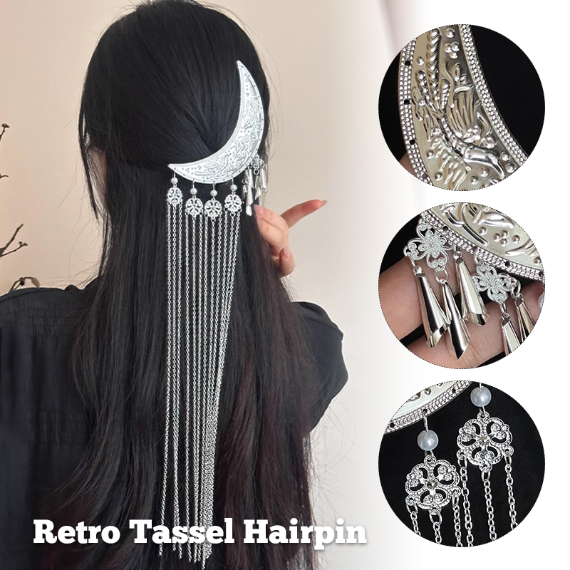 1pc Hanfu Accessories Long Tas - Hanbok Hair Pin recension och pris