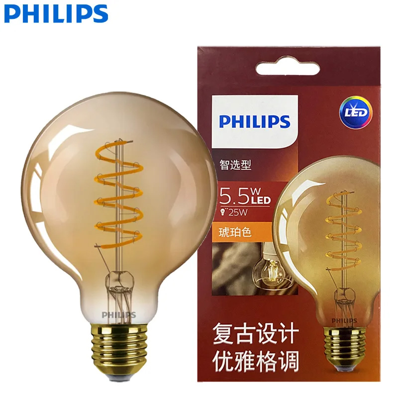 Philips LED Lamp G93 Classic F - Philips Bulb Led Classic recension och pris