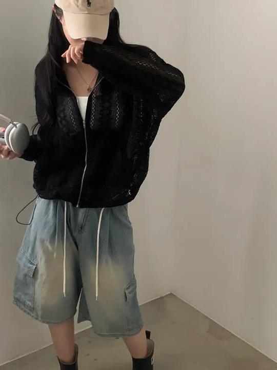 Korean Style Hooded Casual Zip - Korean Daily Lifestyle recension och pris