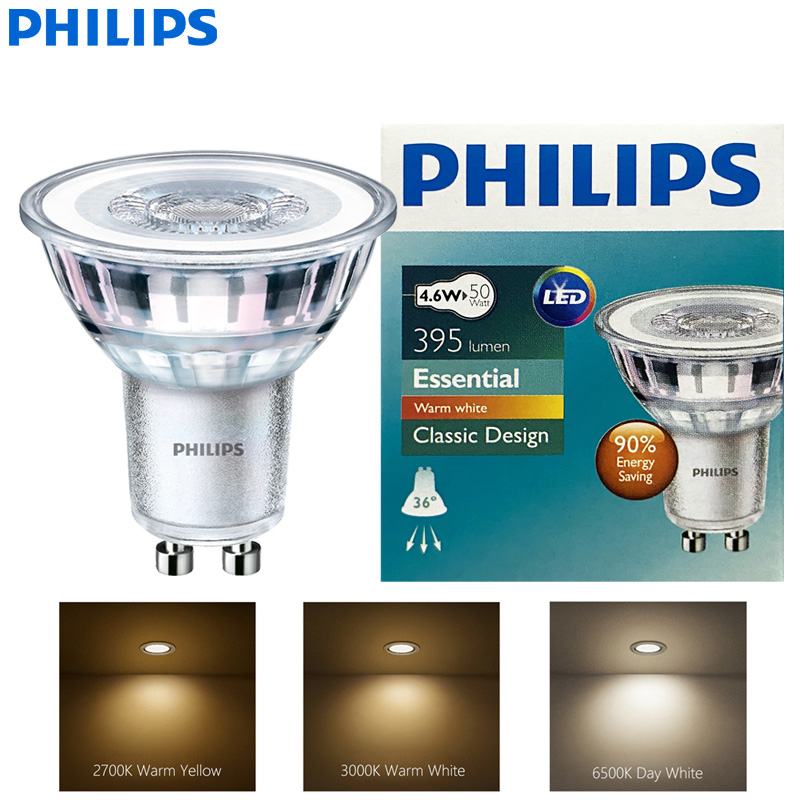 Philips LED GU10 PAR16 Essenti - Philips Bulb Led Classic recension och pris
