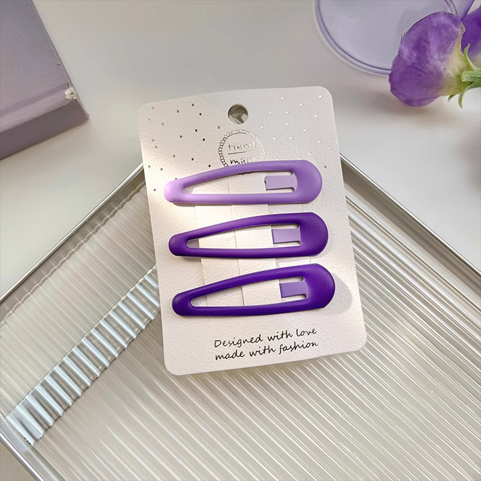 3PCS Sweet Style Headwear Pins - Korean Daily Lifestyle recension och pris