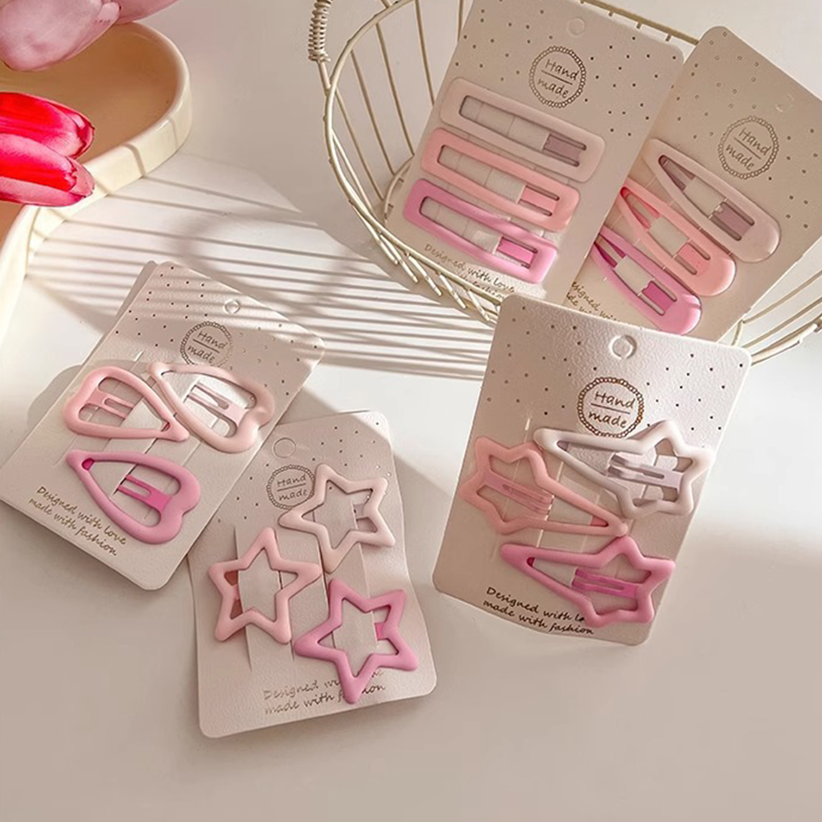 3PCS Sweet Style Headwear Pins - Korean Daily Lifestyle recension och pris