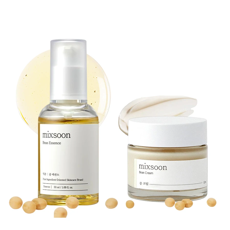 Mixsoon Bean Essence Cream Duo - Korean Skincare Routine recension och pris
