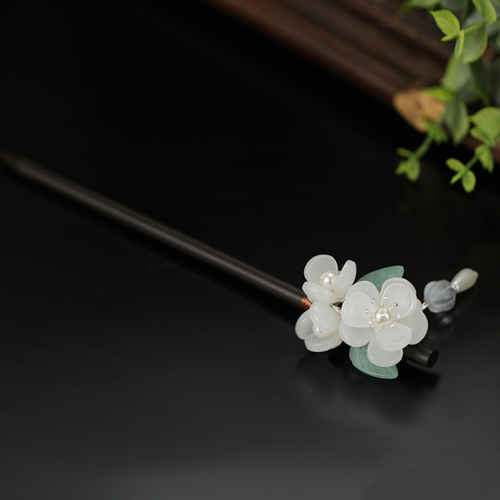Retro Flower Hairpin With Pear - Hanbok Hair Pin recension och pris